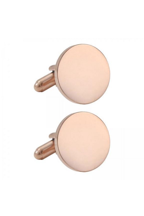2x2x Dress Shirt Cuff Links Mens Cufflinks for Dress Shirt Valentines Business rose gold