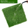 thumbnail image 4 of 6 Pack Square Chicken Nesting Box Pads,12"x12" Hens Laying Box Pads,Thick Artificial Grass Turf Mats,Washable Fake Turf Mats,Chicken Coop Synthetic Bedding,for Garden Lawn By HXRH, 4 of 7