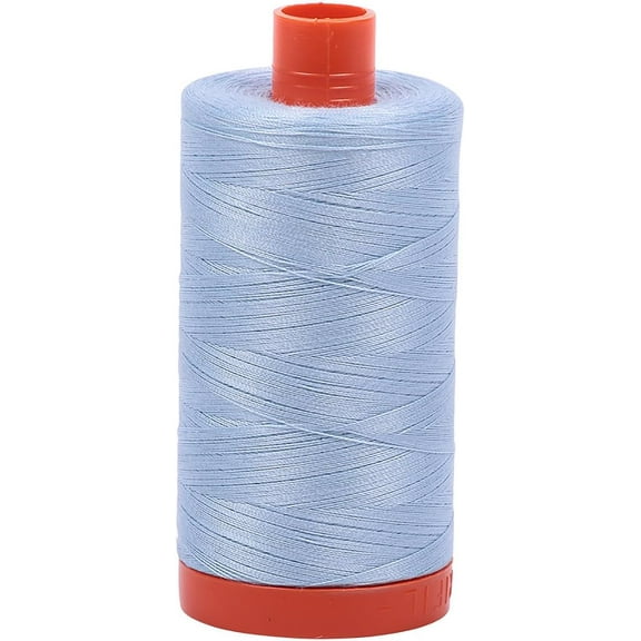 Aurifil Cotton Mako 50wt 1300m Light Robin's Egg Sewing Thread