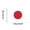Japan, variant on LNOGEUPG Qatar Country Flag 3x5 FT Vivid Deep Color Print Polyester Decorative Hanging Banner with Anti-Rust Brass Grommets Fade Resistant Accessory for Party Home Bar Courtyard Decoration
