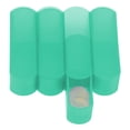 thumbnail image 2 of Unique Bargains 1 Pc Pill Case 4 Grid Push-Pull Pill Box Cyan, 2 of 6