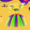 thumbnail image 2 of XDZJLR Robes pour Filles Carnaval Trois Couleurs Côté Lumineux avec Robe de Fête Performance, 2 of 5
