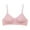 Pink, variant on Darzheoy Sports Bras for Women Small Breasts Gathered Sexy Sleep Bra Non-marking Shockproof Running Vest Sports Underwear S/M