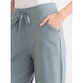 thumbnail image 5 of Athletic Works Women's and Women's Plus Knit Capri Pants, 22" Inseam, Sizes XS-4X, 5 of 6