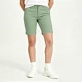 thumbnail image 4 of Bermuda Golf Shorts For Women Quick Dry Active Shorts Knee Length High Waisted Elastic Short Pant Baggy Relaxed Fit Lounge Breathable Sweat-Pant - (Mid-Thigh Length Style), 4 of 8