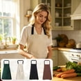 thumbnail image 1 of Kadlawus 4Pcs Waterproof Apron with Pockets for Kitchen, Oil Resistant PVC Protective, Easy Clean Cooking Apron, Unisex Apron for Cooking and Dining Areas, 1 of 9