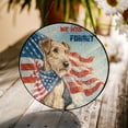 thumbnail image 3 of Patriot Airedale Terrier We Will Never Forget Patriotic Remembrance Day Stained Glass Suncatcher Dale Waterside Dog Lover Window Hanging Sign Decor - 12014, 3 of 5