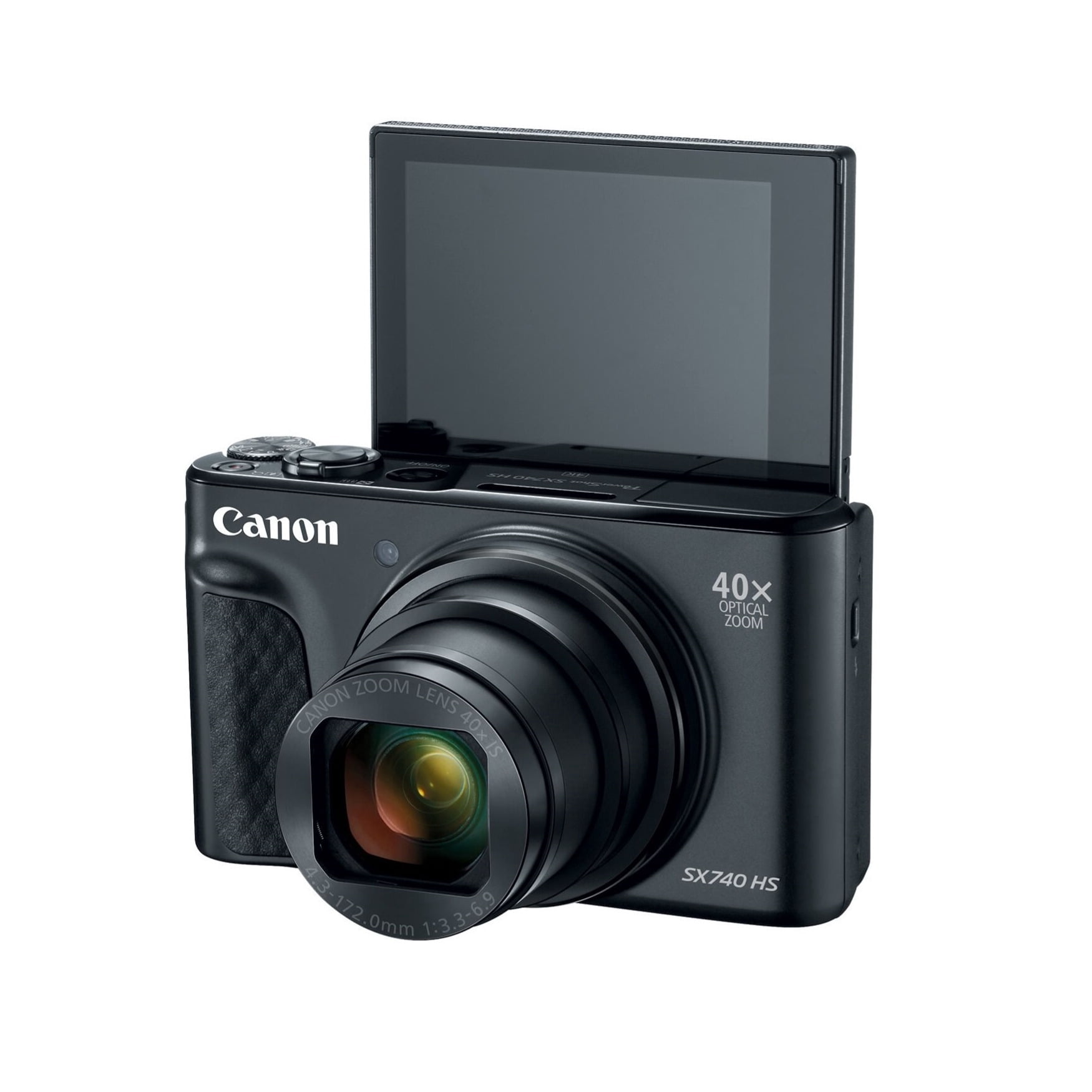Canon, Digital Camera, 20.3MP, 40x Zoom, 4K Video, Wi-Fi - Walmart.com