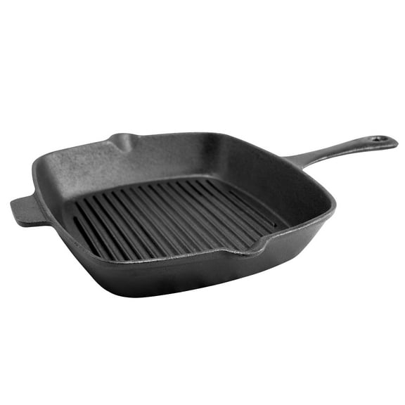 General Store Addlestone 10 inch Square Preseasoned Cast Iron Pan
