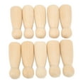 thumbnail image 4 of 10 piezas de muñeca con clavija de madera, 75 mm, 3,0 pulgadas, segura, sin rebabas, desarrolla habilidades prácticas, accesorios de bricolaje para decoración (niñas), 4 of 12