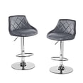thumbnail image 2 of SET DE 2 BANCOS PARA BARRA HOMEASY Con respaldo Gris, 2 of 6