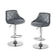 thumbnail image 2 of SET DE 2 BANCOS PARA BARRA HOMEASY Con respaldo Gris, 2 of 6