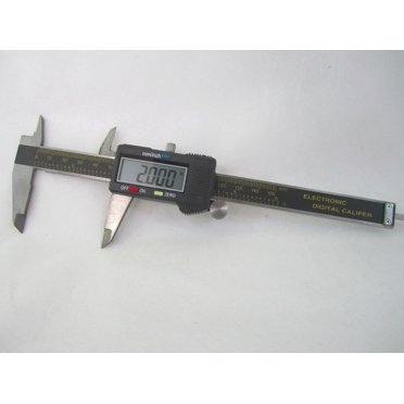 Stalwart 0-6 Inch Dial Caliper – Stainless Steel, Shockproof, With Plastic Case, For Precision Measuring