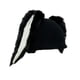thumbnail image 2 of Funda para casco de esquí, gorro de punto cálido y creativo, decoración para casco de esquí para mujeres y hombres, negro, 2 of 8