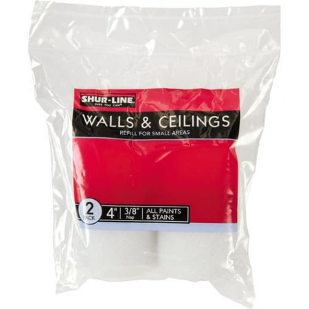 Shur-Line 4" Walls and Ceilings Trim Roller Refill