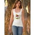 thumbnail image 2 of Garden Guardian Ii Racerback Tank Women -Victoria Borges Designs, Female x-Small, 2 of 4
