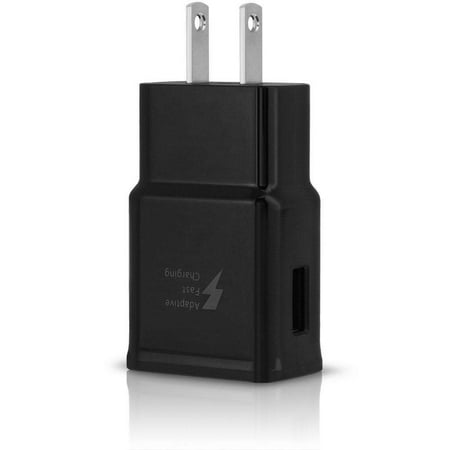 Samsung Galaxy S4 Zoom Fast Charge OEM Adaptive Fast Charging (AFC) Wall Charger Adapter (Black)
