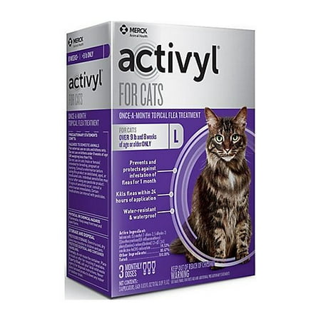 Activyl for Cats Over 9lbs 3 Pack (Revolution For Cats 6 Pack Best Price)
