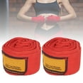 thumbnail image 1 of 2 Pcs Sangles de Protection en Coton Absorbant la Sueur pour Poignet Ceinture pour Boxe Entraînement Sportif, 1 of 8