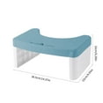 thumbnail image 3 of Toilet Step Stool, Squatting Aid for Bathroom, Detachable Stackable Potty Stool Fits All Toilets, 3 of 6
