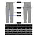 thumbnail image 3 of Pantalones de chándal Bilitry BIBONG para hombre, estilo chino cargo, negro, algodón, XXL, 3 of 8
