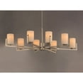 thumbnail image 3 of 21288SWSN Maxim Lighting Dart-Eight Light Chandelier-28 Inches wide by 13.5 inches high-Satin Nickel Finish    -Traditional Installation, 3 of 5