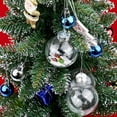 thumbnail image 7 of Christmas Clear Baubles Clear Fillable Xmas Tree Ornament Christmas DÃ©corï¼1Pcï¼ Hangs Home Decor, 7 of 7