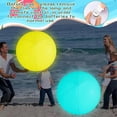thumbnail image 2 of LED Beach Ball with 16 Color Changes, Suitable for Beach, Pool, Party, Made of PVC, 2 of 8