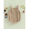 thumbnail image 4 of Cenuakty Baby Girls Boys Christmas Romper, Sleeveless Santa Claus/Tree/Elk Bodysuit for Casual Daily, 4 of 8