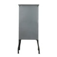 thumbnail image 3 of Creative Co-Op Metal Storage Cabinet with 3 Drawers, Antique Black, 3 of 12