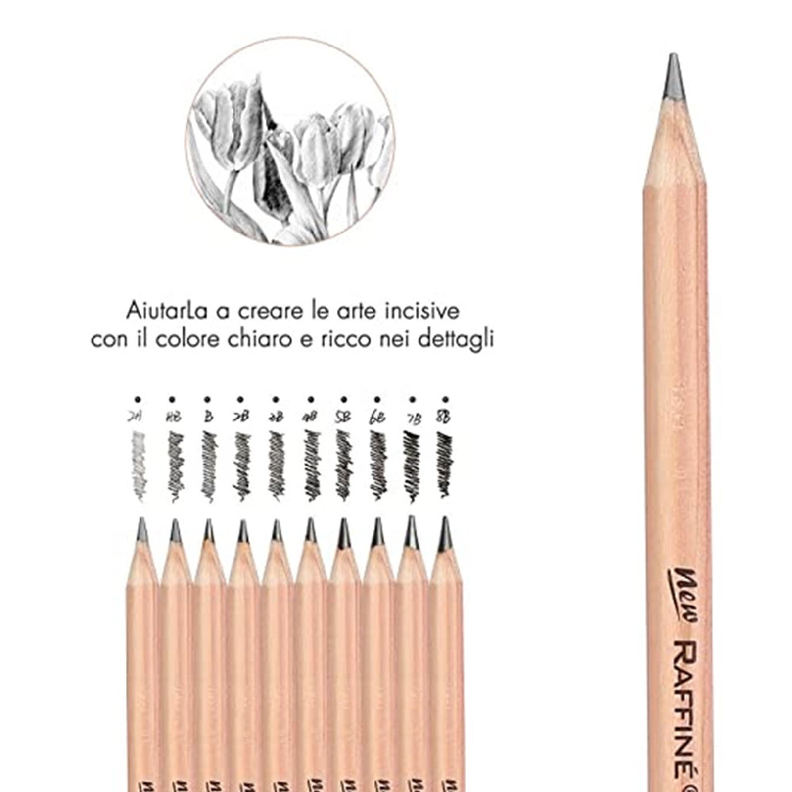 29PCS Pencil Set Drawing Sketching Charcoal Pencil Art Professional Art Supplies with Storage Pouch Bag Portrait Drawing Tool Great Gift for Adults Students Beginners and Artists