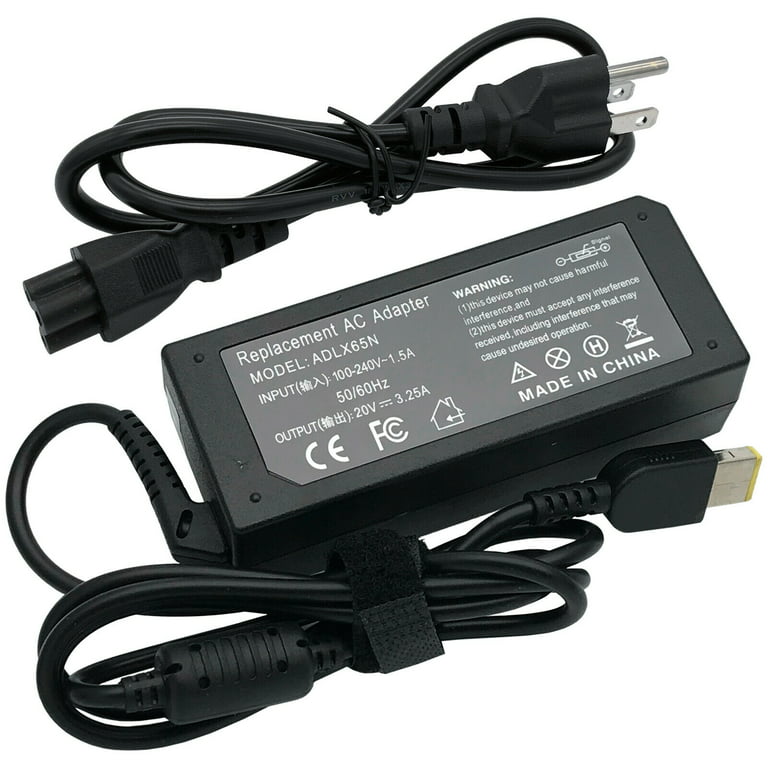 AC Adapter Charger for Lenovo ThinkPad T560 Series, 20FH001RUS, 20FH001TUS,  by Galaxy Bang USA®
