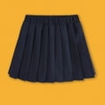 thumbnail image 5 of NIEWTR Girls Uniform Pleated Skirt Elastic Waist Plaid A-line Skirts Tennis Sport Casual Dress Outerwear for Girl 3-14 Years(A01-Navy,14-15 Years), 5 of 9