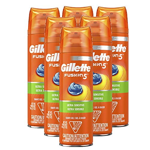 gillette fusion gel shaving cream