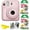Blossom Pink, variant on FUJIFILM INSTAX MINI 12 Instant Film Camera ( Mint Green ) + Fujifilm Instax Mini Twin Film bundle ( 40 Sheets )