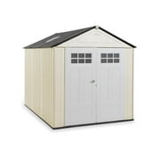 Rubbermaid Outdoor Large Storage Shed, Beige, 7 ft. x 10 ft.