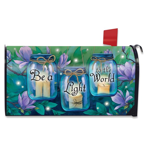 Be A Light To The World Spring Mailbox Cover Standard
