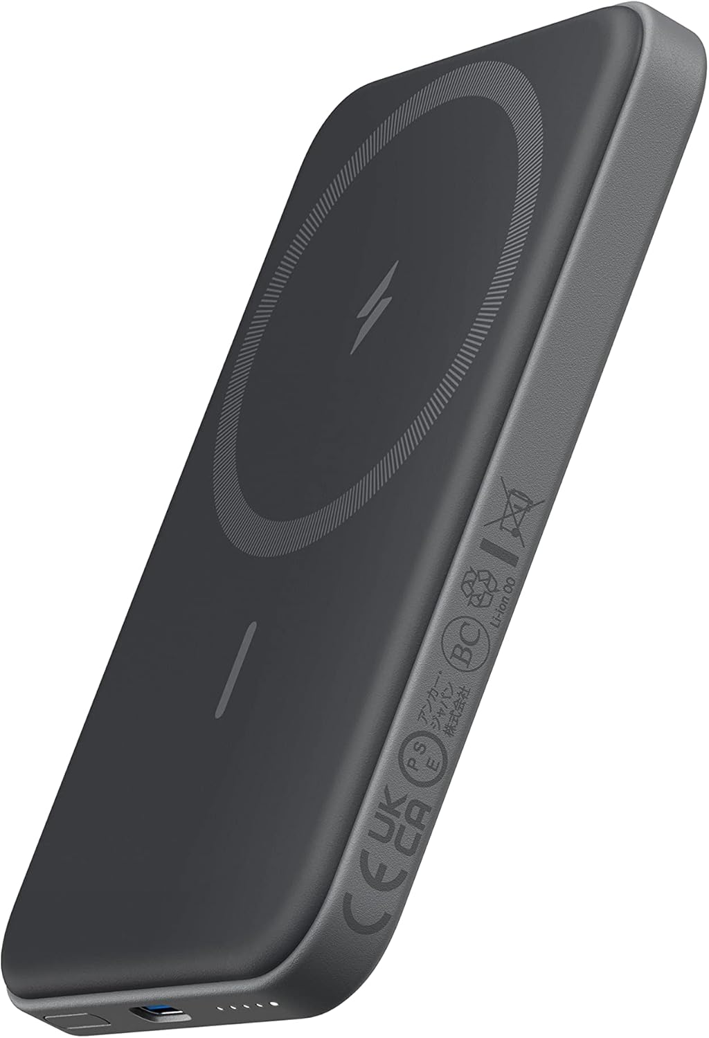 Anker 621 Magnetic Portable Charger, 5000mAh, Black