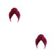 thumbnail image 3 of Guardurnaity Turbante de 2 capas con nudo, estilo étnico, Hijab, elegante banda de Color sólido, diademas, capó, accesorios de estilo, vino tinto Vino rojo 2Conjunto, 3 of 6