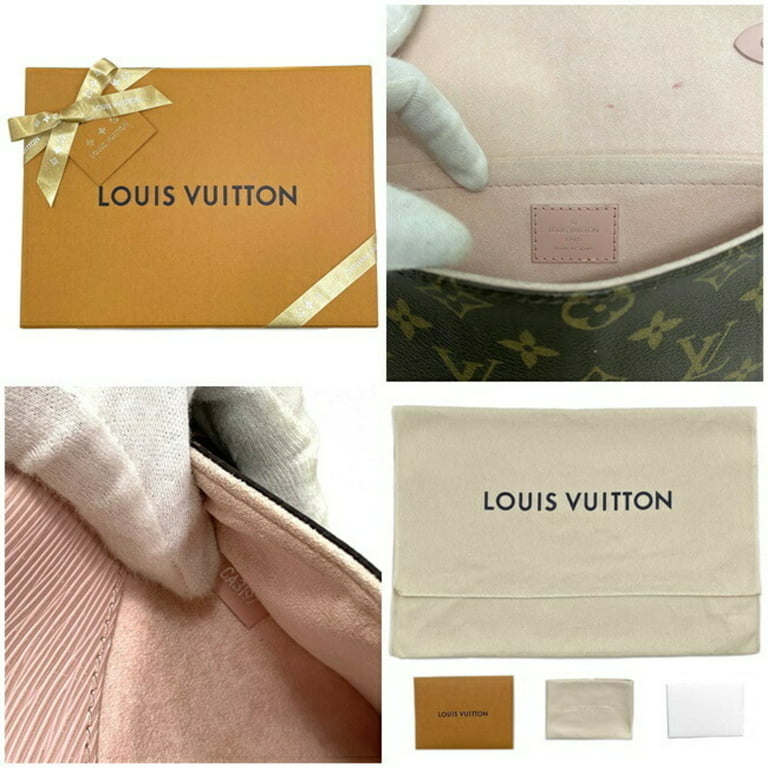 ORIGINAL LOUIS VUITTON WALLET DUST BAG AND BOX, Luxury