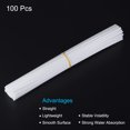 thumbnail image 3 of Unique Bargains Fiber Reed Diffuser Sticks 300x4mm for Aroma Fragrance Essential Oil, White Pack of 100, 3 of 5