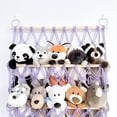 thumbnail image 2 of Stuffed Animal Storage Hammock Stuffed Animal Net With Hanging Ring Storage Hanging Toy Organizer Hammock Handmade Toy Organizer For Children's Room Nursery, 2 of 7