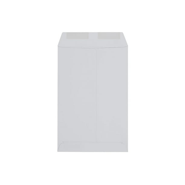 Staples Gummed Flap Seal Economy White Wove Catalog Envelopes 6" x 9