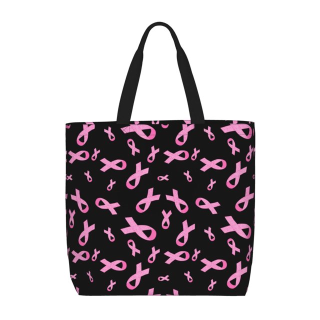 Balery Breast Cancer Awareness Bolsa de Mano para Mujeres con Cremallera, Bolsa de Gimnasio con Compartimentos, Bolsa para Laptop, Bolsa para Trabajo