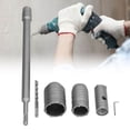 thumbnail image 4 of Concrete Hole Saw, Round Handle Carbon Steel Wall Cutter Drill Bit Carbide Core With Wrench For Red Bricks For Stone, 4 of 8