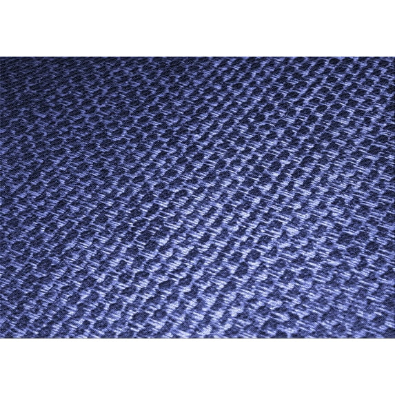 Ahgly Company Indoor Rectangle Patterned Light Slate Blue Area Rugs, 7' x 10'