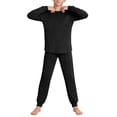 thumbnail image 1 of RXMEKW Girls Long Sleeve Tops, Solid Color Set for 5-14 Years, 1 of 9