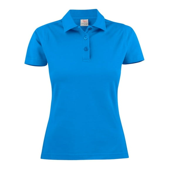 Printer Womens Surf Polo Shirt