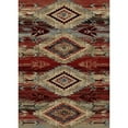 thumbnail image 2 of Mayberry Rug AD8989 2X4 2 x 4 ft. American Destination Broken Bow Area Rug, Red, 2 of 5