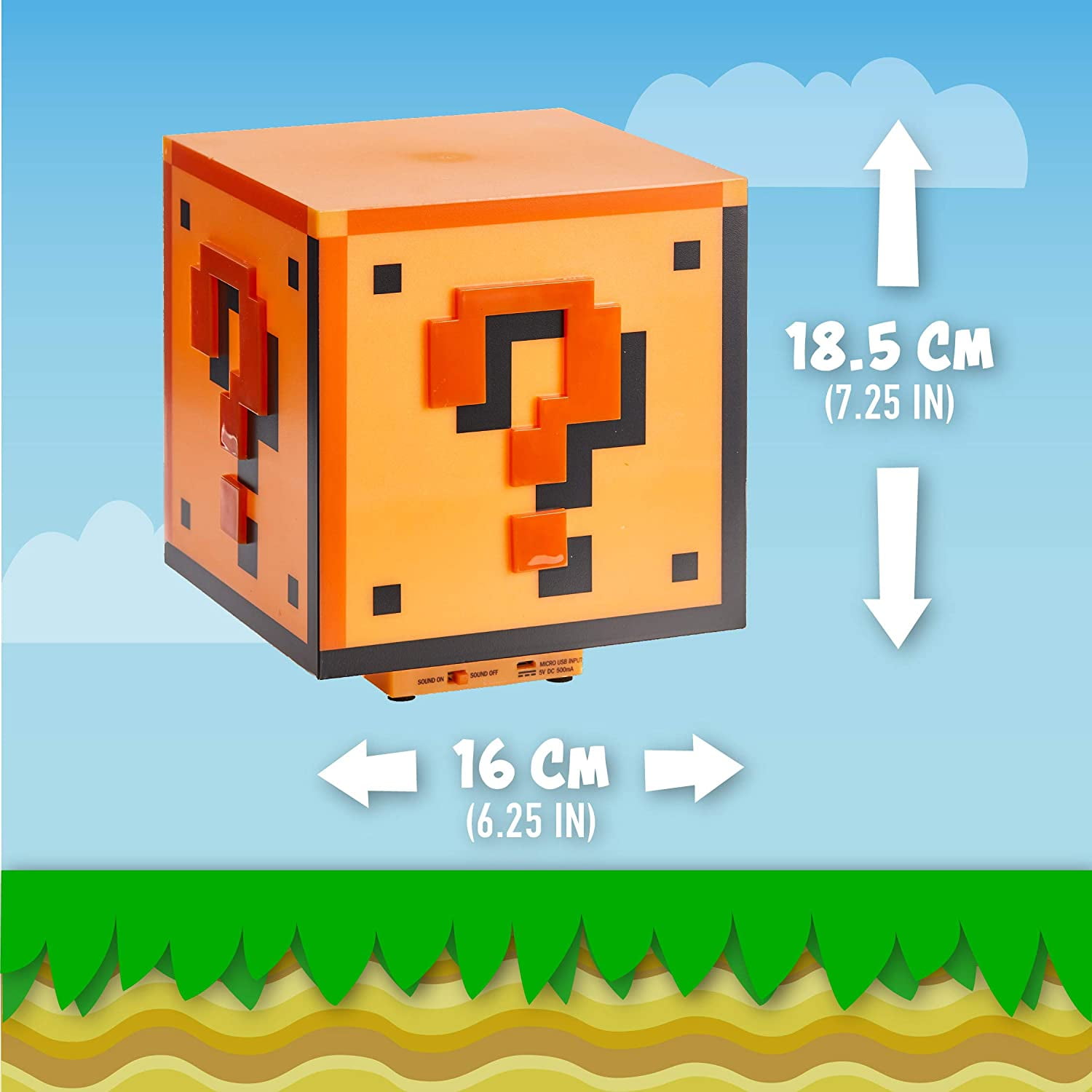 Super Mario POW Block Icon Light